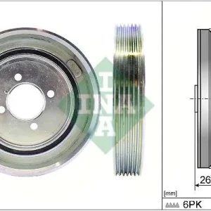 Szybka wysyłka Koło pasowe wału CITROEN, FIAT SCUDO, PEUGEOT