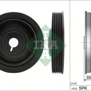 Oferta limitowana Koło pasowe wału DACIA DOKKER/DUSTER/LOGAN/SANDERO, NISSAN, RENAULT