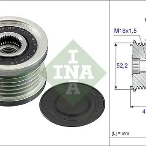 Super okazja KOŁO PASOWE ALTERNATORA NISSAN
