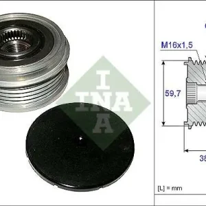 Oferta limitowana SPRZĘGIEŁKO ALTERNATORA FORD MONDEO III ST220 04/2002-08/200