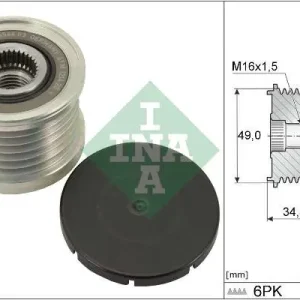 Darmowa dostawa KOŁO PASOWE ALTERNATORA BMW