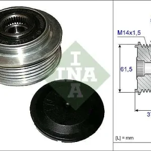 KOŁO PASOWE ALTERNATORA FIAT Hit cenowy