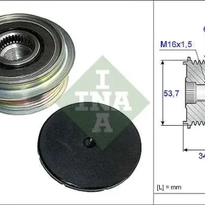 Popularny KOŁO PASOWE ALTERNATORA FORD