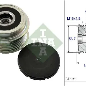 KOŁO PASOWE ALTERNATORA MAZDA Wyjątkowa oferta