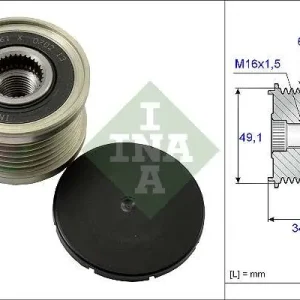 SPRZĘGIEŁKO ALTERNATORA Oferta limitowana