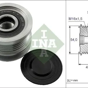 Najlepsza cena KOŁO PASOWE ALTERNATORA OPEL