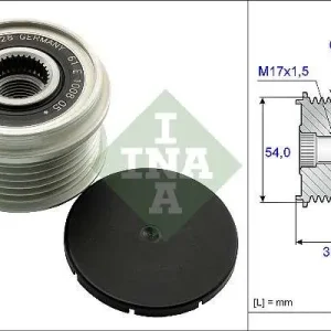 KOŁO PASOWE ALTERNATORA OPEL Obniżka ceny