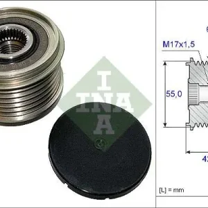 KOŁO PASOWE ALTERNATORA RENAULT Wyprzedaż