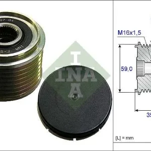 Szybka wysyłka KOŁO PASOWE ALTERNATORA VW