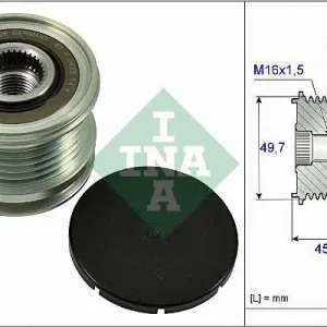 KOŁO PASOWE ALTERNATORA DB Popularny