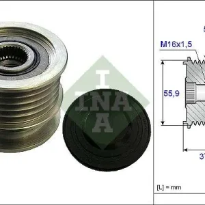 KOŁO PASOWE ALTERNATORA OPEL Wyjątkowa oferta