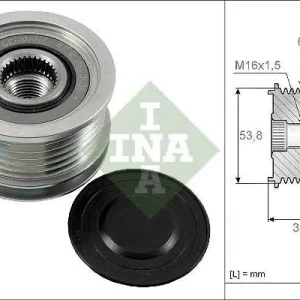 Cena promocyjna KOŁO PASOWE ALTERNATORA RENAULT