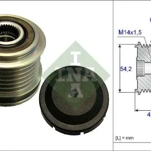 KOŁO PASOWE ALTERNATORA ALFA Hit sprzedaży