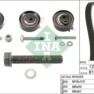 Nie przegap ZESTAW ROZRZĄDU VW T4 2,5TDI VOLVO V70 2,5TDI 96-