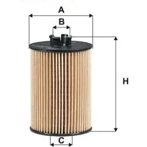 FILTR OLEJU MERCEDES A (W169), B (W245) Tani