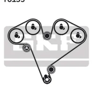ZESTAW ROZRZĄDU OPEL 2,5-3,2 V6 OMEGA B/VECTRA /SAAB Niska cena