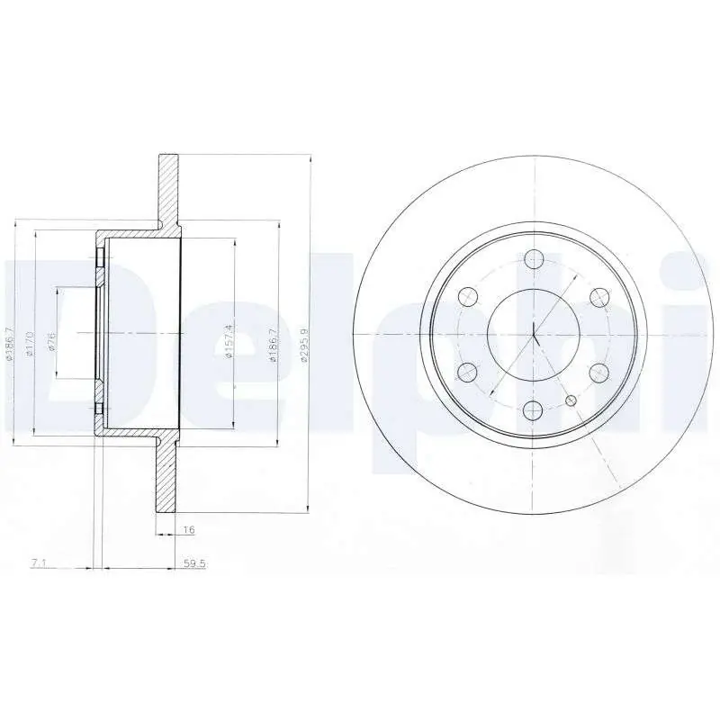 TARCZA HAM. TYLNA IVECO DAILY III SINGLE WHEEL -ABS 05/06> Oferta limitowana