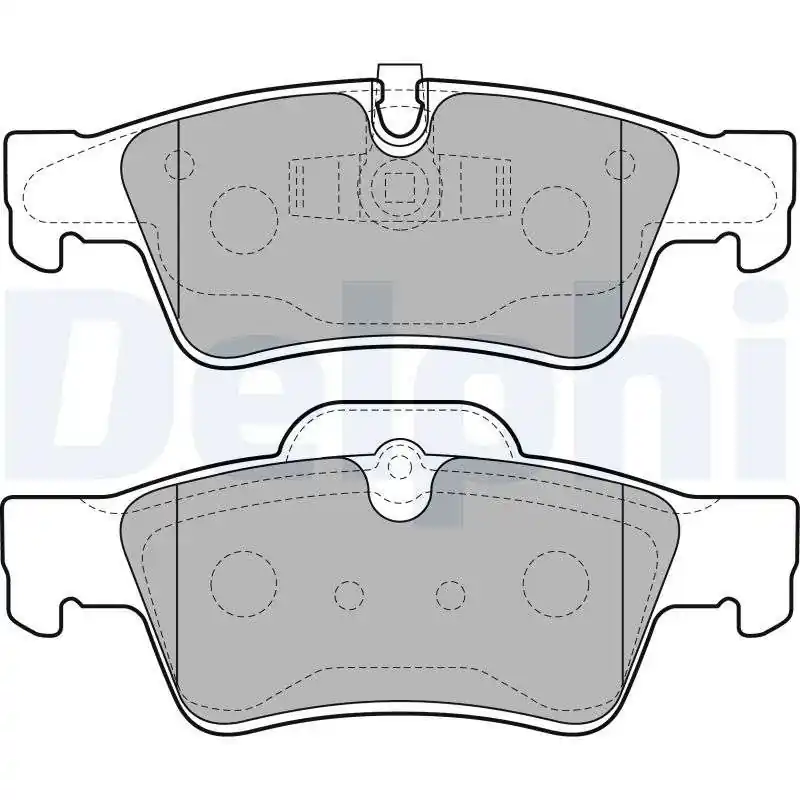 Szybka wysyłka KLOCKI HAM. TYLNE MERCEDES CLS, GL CLASS, M CLASS, R CLASS 2