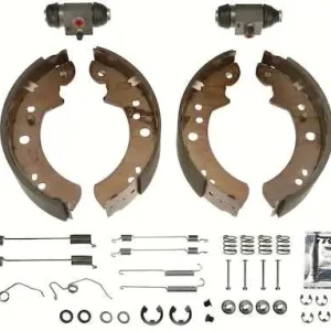 ZASTAW SZCZĘK HAM.+ CYLINDERKI FORD P 100 II,TRANSIT BOX (T_ Dodaj do koszyka