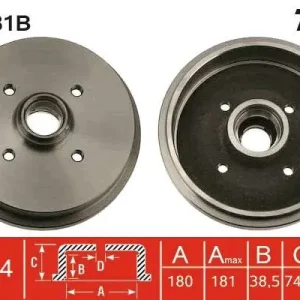 BĘBEN HAM. Z ŁOŻYSKIEM AUDI,SEAT,VW 50 (86),80 (80, 82, B1), Najlepsza cena