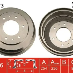 BĘBEN HAM. MITSUBISHI L 200 (K__T),L 300 BOX (L03_P),L 300 B Wysoka jakość