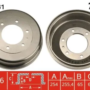 BĘBEN HAM. FORD,NISSAN MAVERICK (UDS, UNS),TERRANO II (R20) Najlepsza cena