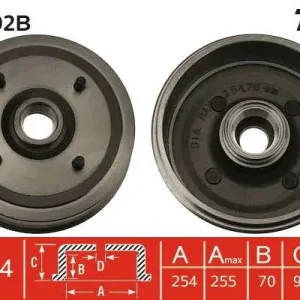 BĘBEN HAM. Z ŁOŻYSKIEM OPEL,RENAULT,VAUXHALL ARENA BOX (TB, Ostatnia szansa