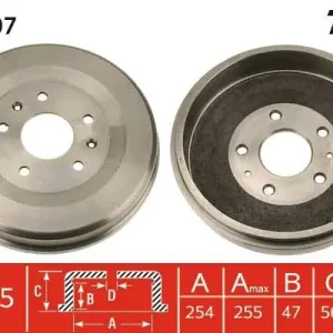 Dostępne od ręki BĘBEN HAM. LAND ROVER FREELANDER (LN),FREELANDER OPEN OFF-RO