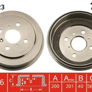 Hit cenowy BĘBEN HAM. DAIHATSU APPLAUSE I (A101, A111),APPLAUSE II (A10