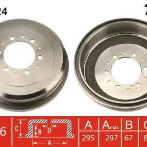 Zamów dziś BĘBEN HAM. TOYOTA LAND CRUISER (_J7_),LAND CRUISER 80 (_J8_)