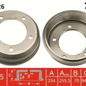 BĘBEN HAM. RENAULT MASTER I BOX (T__),MASTER I BUS (T__),MAS Szybka wysyłka