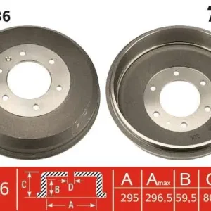 BĘBEN HAM. OPEL,VAUXHALL CAMPO (TF_),BRAVA PICKUP Popularny
