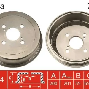 Cena promocyjna BĘBEN HAM. ZASTĄPIONE PRZEZ: DB4115 TRW