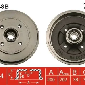 BĘBEN HAM. Z ŁOŻYSKIEM OPEL,VAUXHALL AGILA (H00),AGILA Taniej