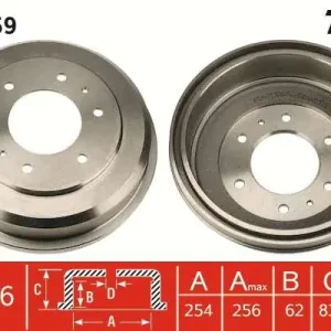 Zniżka BĘBEN HAM. HYUNDAI GRACE BUS,H-1 BUS (KMF),H100 BOX,H100 BUS