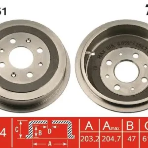 Bezpieczne zakupy BĘBEN HAM. FIAT GRANDE PUNTO/OPEL CORSA D 1.0/1.2