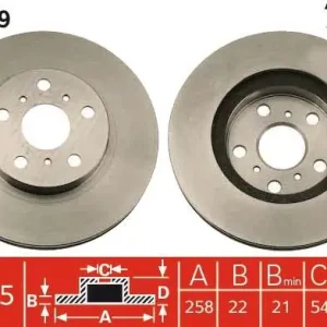 TARCZA HAM. TOYOTA CELICA (ST16_),CELICA CONVERTIBLE (_T16_) Okazja