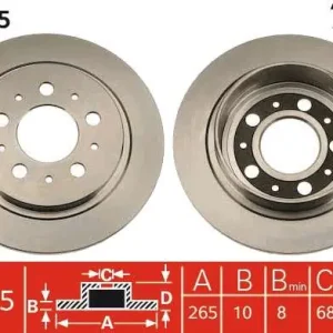 TARCZA HAM. VOLVO 740 (744),740 ESTATE (745),760 (704, 764), Wyprzedaż