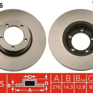 TARCZA HAM. LDV INTERNATIONAL 200 BOX,400 BOX,400 BUS,400 FL Do wyczerpania zapasów