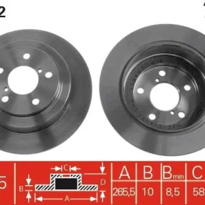 TARCZA HAM. SUBARU T. LEGACY Rabat