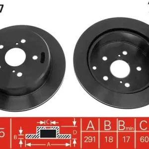 Cena promocyjna TARCZA HAM. TOYOTA T. PREVIA