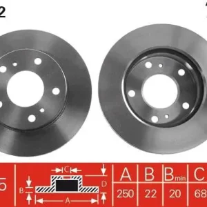 Do wyczerpania zapasów TARCZA HAM. NISSAN P. VANETTE