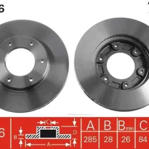 TARCZA HAM. TOYOTA P. HI-ACE Bestseller
