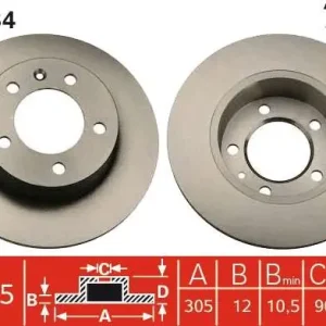 TARCZA HAM. OPEL/RENAULT T. MA Dostępne od ręki