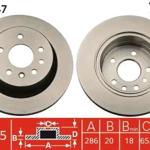 Tylko do końca tygodnia TARCZA HAM. OPEL T. OMEGA