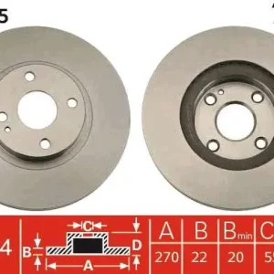 Tylko dziś TARCZA HAM. MAZDA P. MX-5 98-05