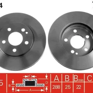 Wyprzedaż TARCZA HAM. DB P. W245 B-KLASA