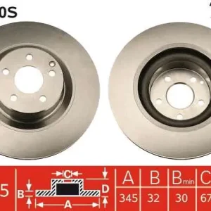 TARCZA HAM. POJEDYŃCZO PAKOWANA MERCEDES BENZ C-CLASS (W203) Kup online