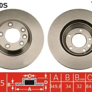 TARCZA HAM. PORSCHE P. CAYENNE/TOUAREG 18 PR Wysoka jakość