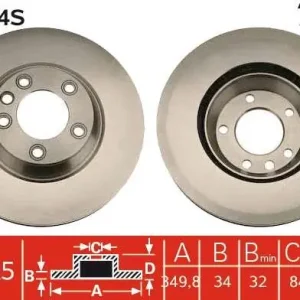 TARCZA HAM. PORSCHE P. CAYENNE/TOUAREG 18 LE Cena promocyjna
